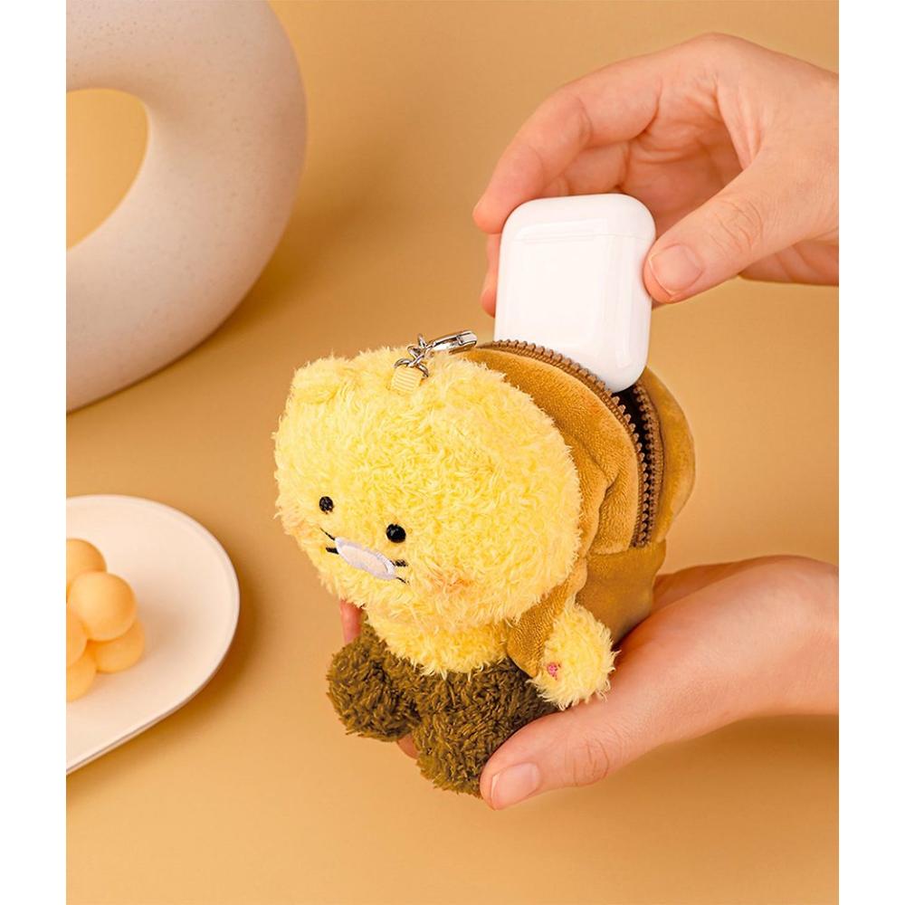 Kakao Friends - Bread Choonsik Plush Wireless Earphone Pouch