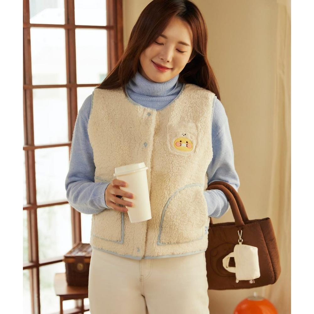 Kakao Friends - Floofy Friends Fleece Vest