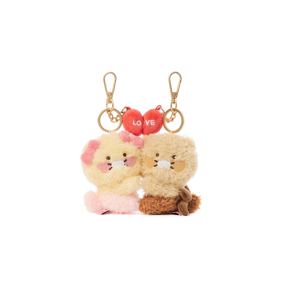 Kakao Friends - Choonsik Love Magnet Keyring Doll Set