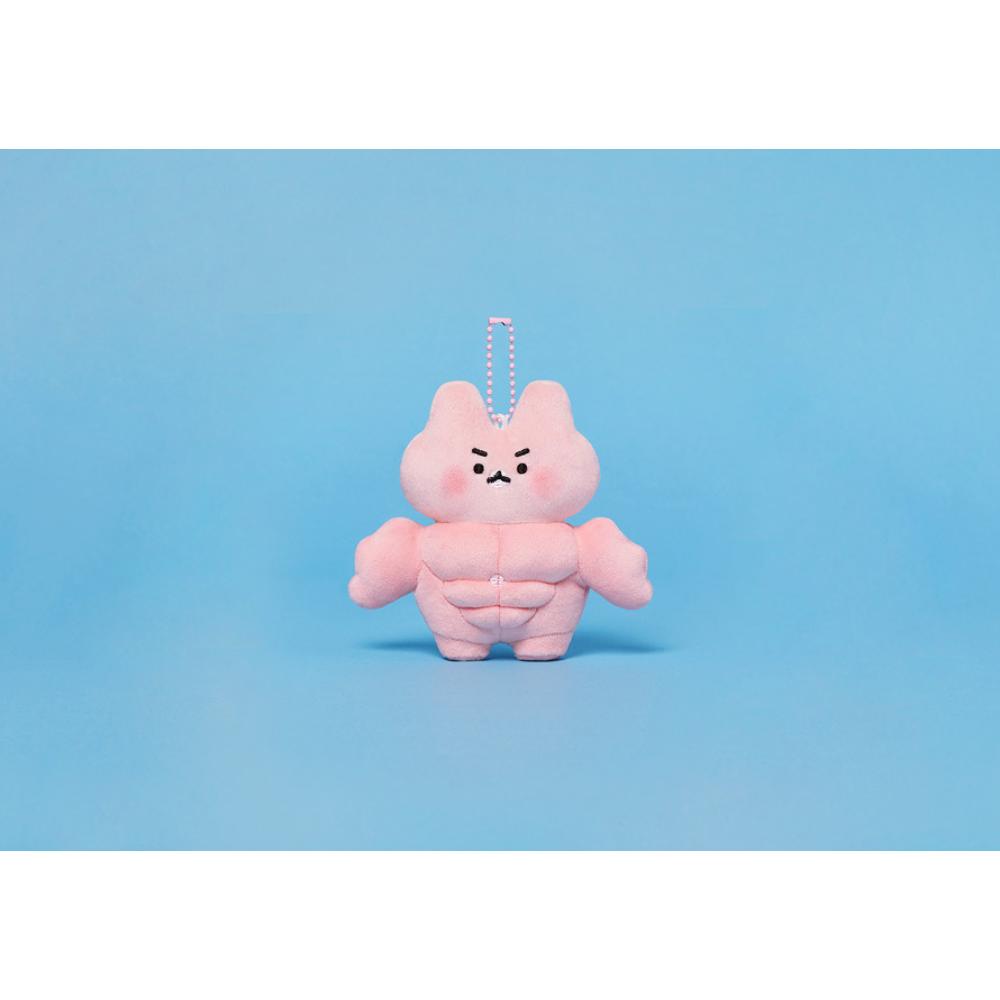 Kakao Friends - Ddoangzzi Pingto Muscle Body Doll Keyring