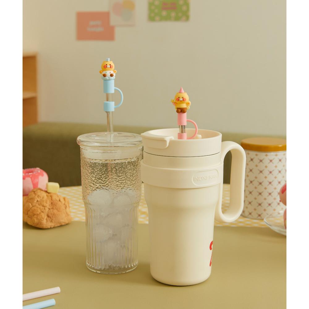 Kakao Friends - Today's Fairy Choonsik Tumbler Straw Stopper 2P Set