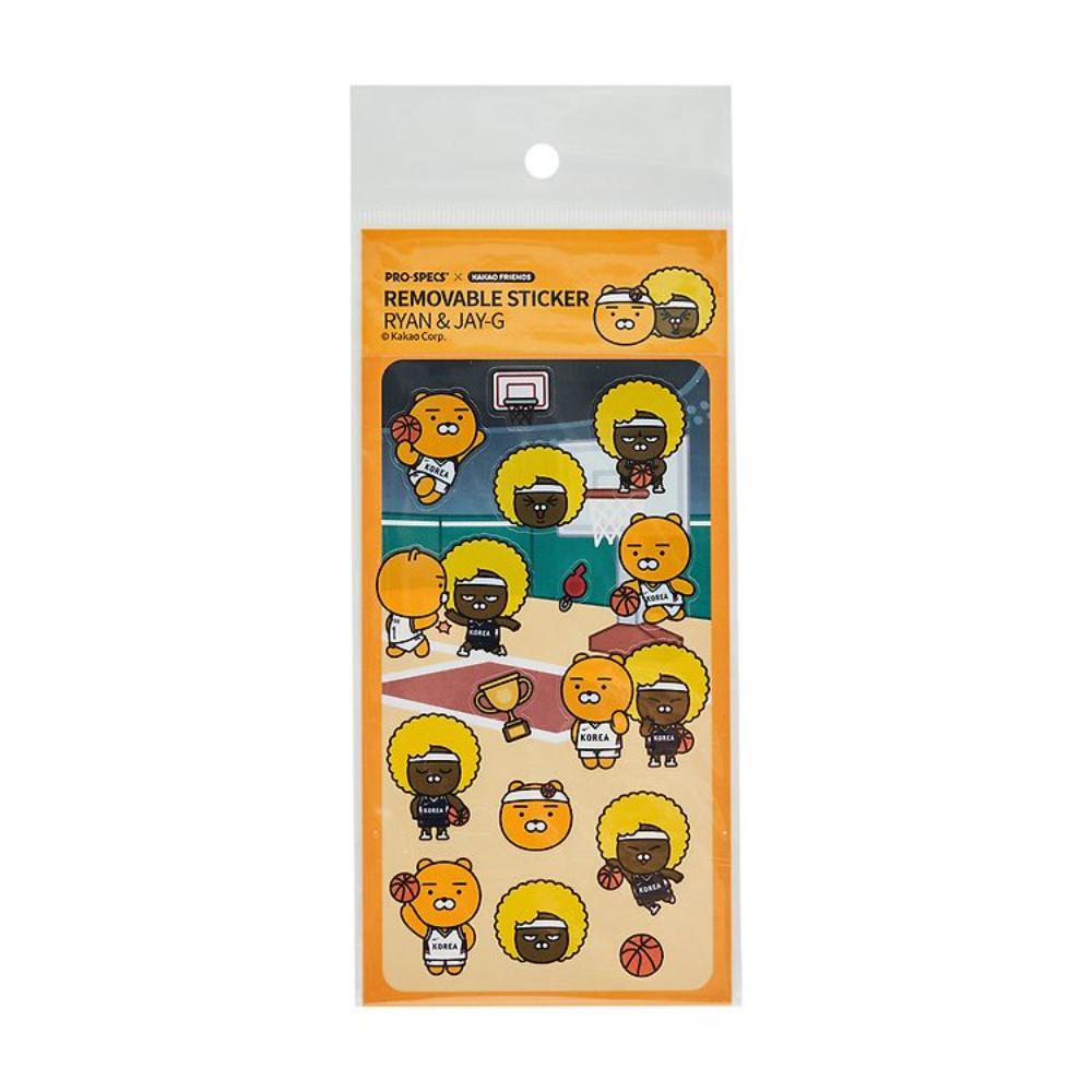 PRO-SPECS x Kakao Friends - Ryan & Jay-G Basketball Sticker Pack