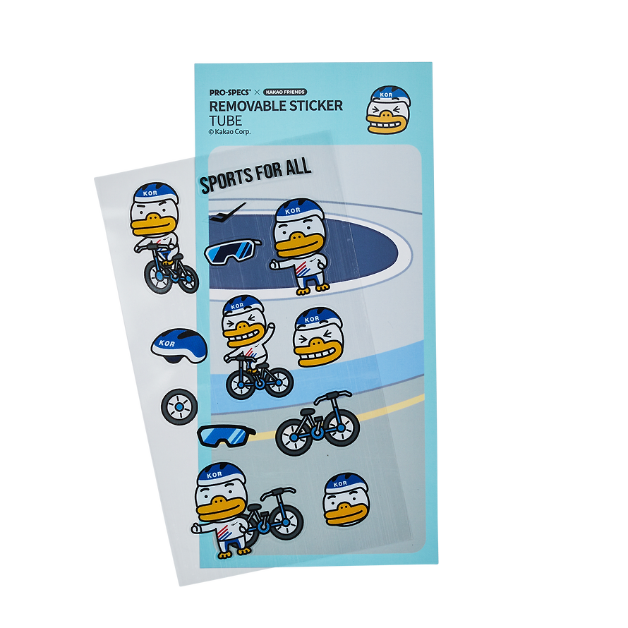 PRO-SPECS x Kakao Friends - Tube Bicycle Sticker Pack