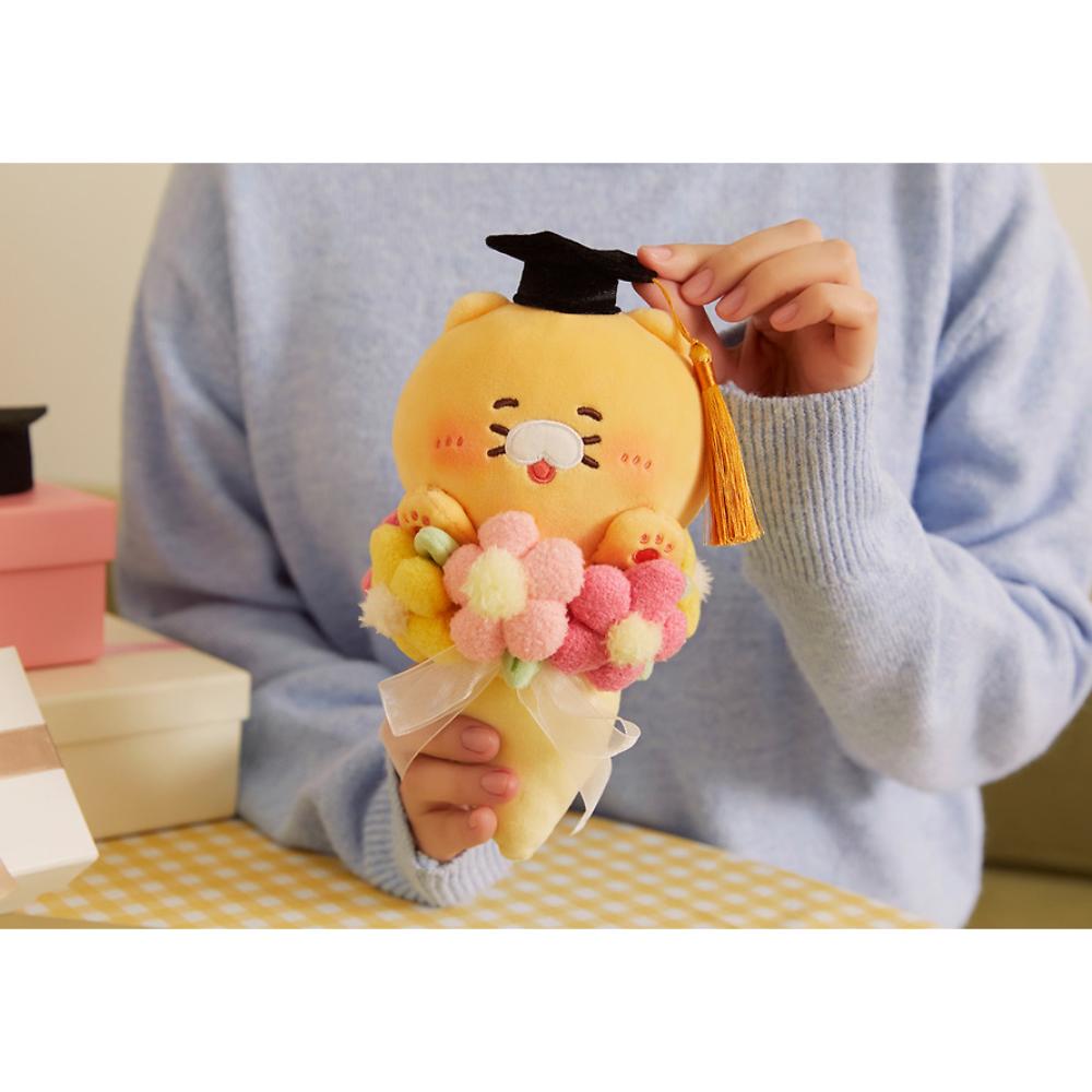 Kakao Friends - Choonsik Congratulations Graduation Flower Plush Doll