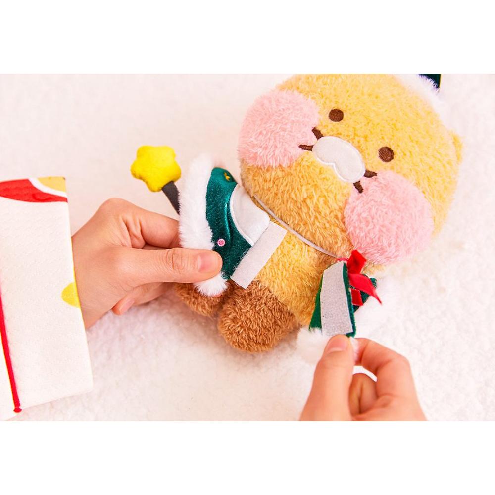 Kakao Friends - Merry Christmas Cape & Hat Fossil Doll Costume