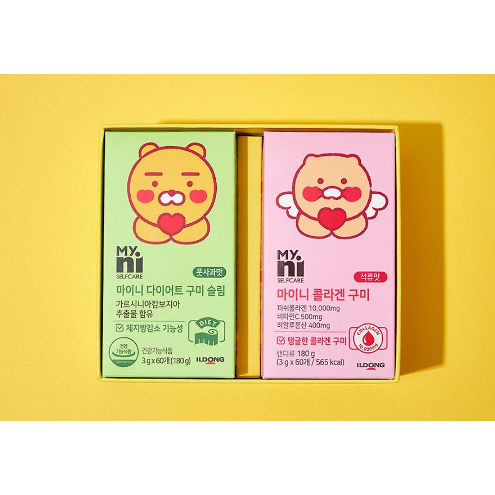 Myni Self Care x Kakao Friends - Collagen and Slim Diet Gummies