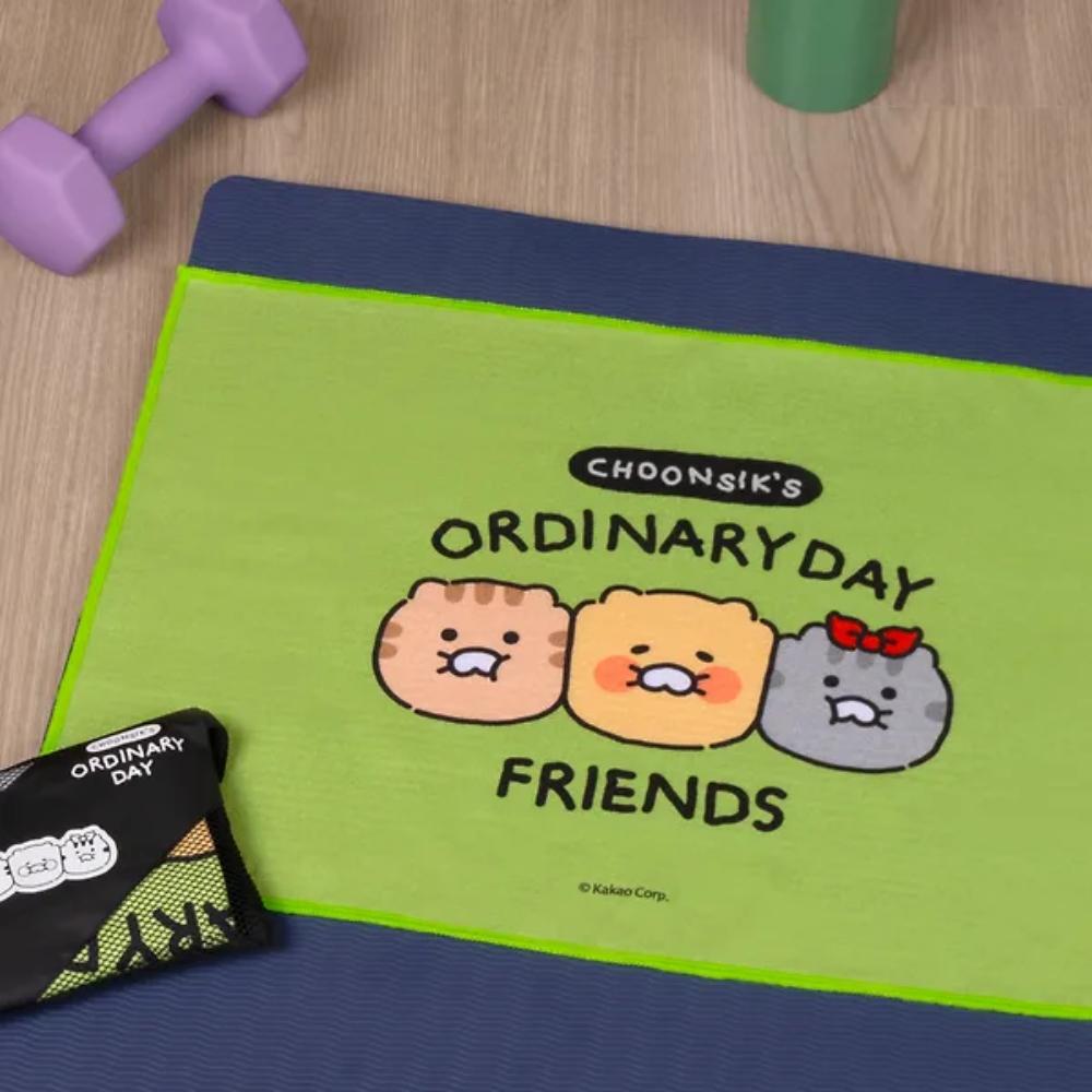 NASSAU x Kakao Friends - Choonsik Daily Yoga Hand Towel