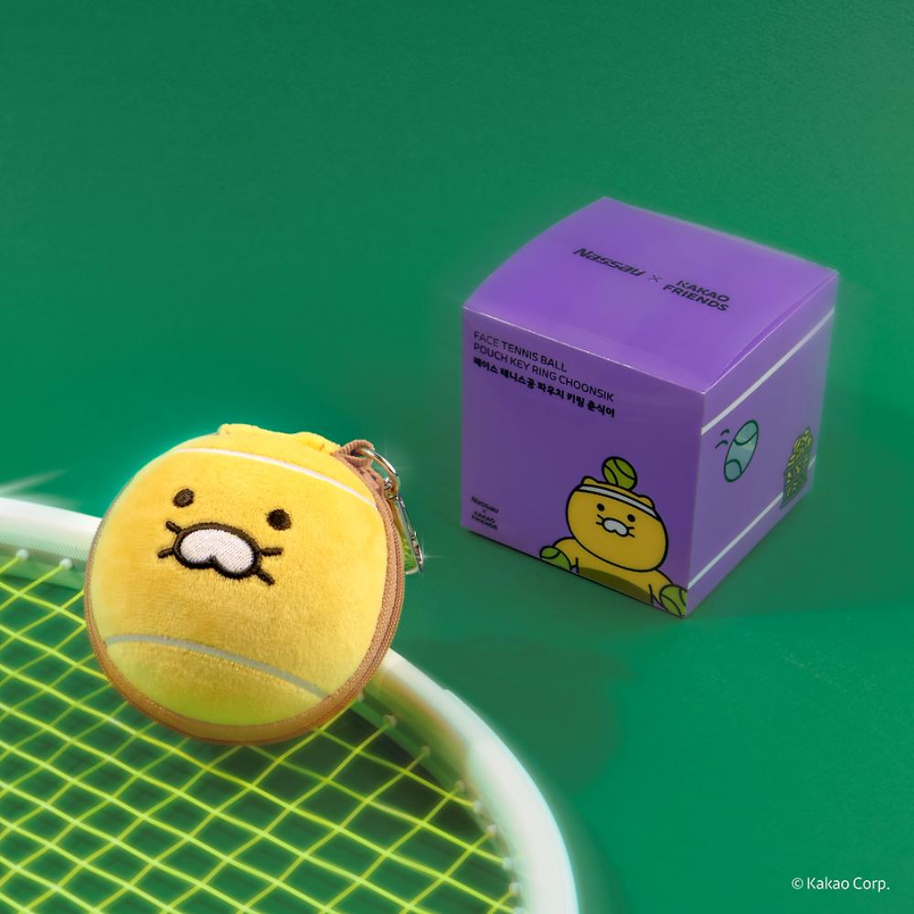 NASSAU x Kakao Friends - Face Tennis Ball Pouch Keyring