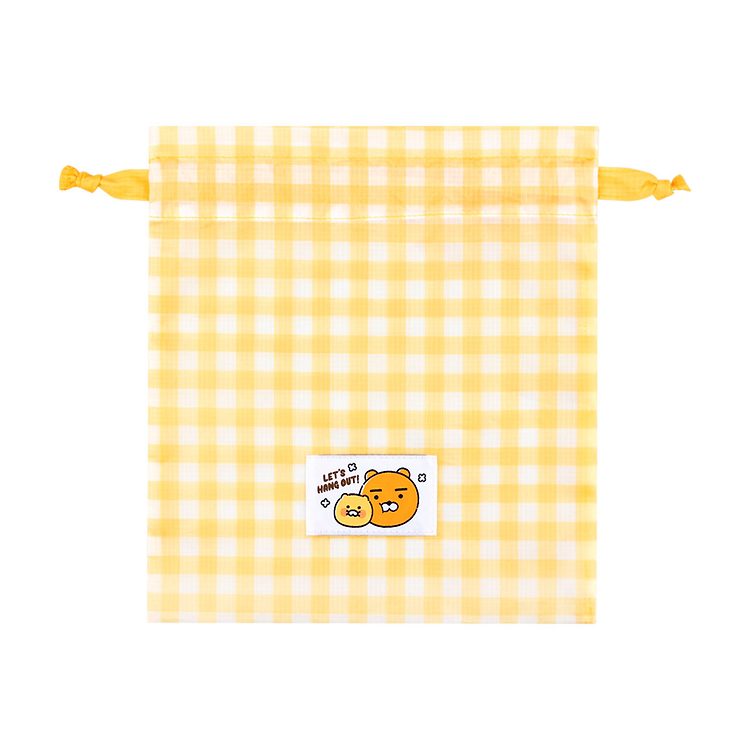 Kakao Friends - Ryan & Choonsik String Travel Pouch