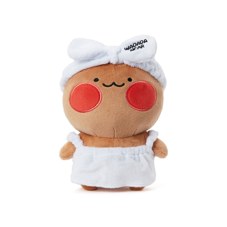 Kakao Friends - Wadada Bear Bathrobe Plush Doll (20cm)