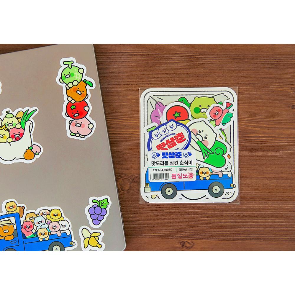 Kakao Friends - Choonsik Masamchun Deco Sticker Pack