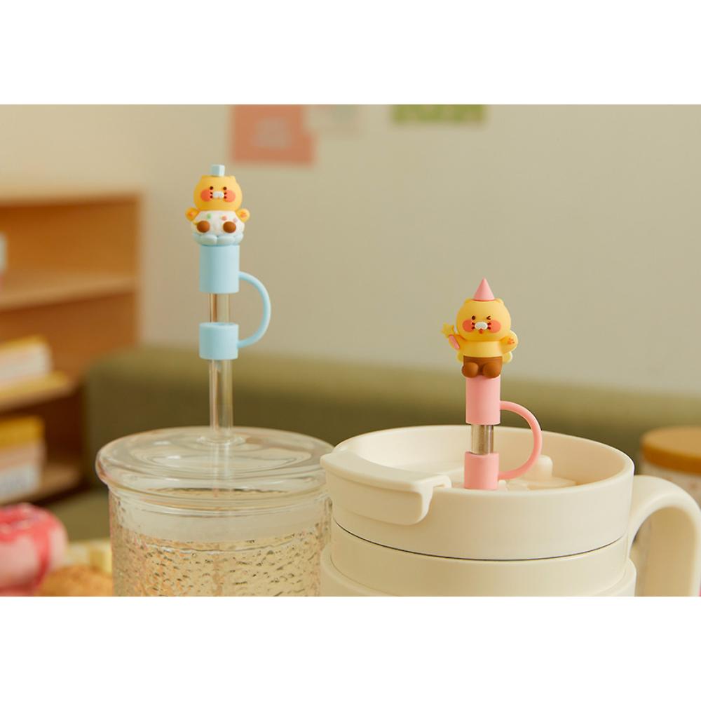 Kakao Friends - Today's Fairy Choonsik Tumbler Straw Stopper 2P Set