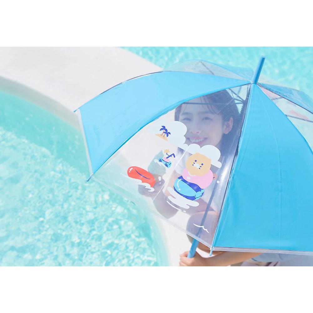 Kakao Friends - Choonsik Summer Holiday Transparent Umbrella