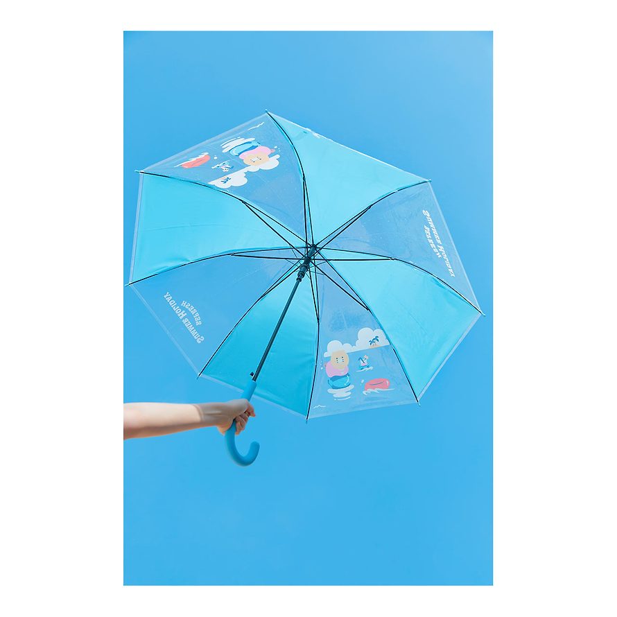 Kakao Friends - Choonsik Summer Holiday Transparent Umbrella