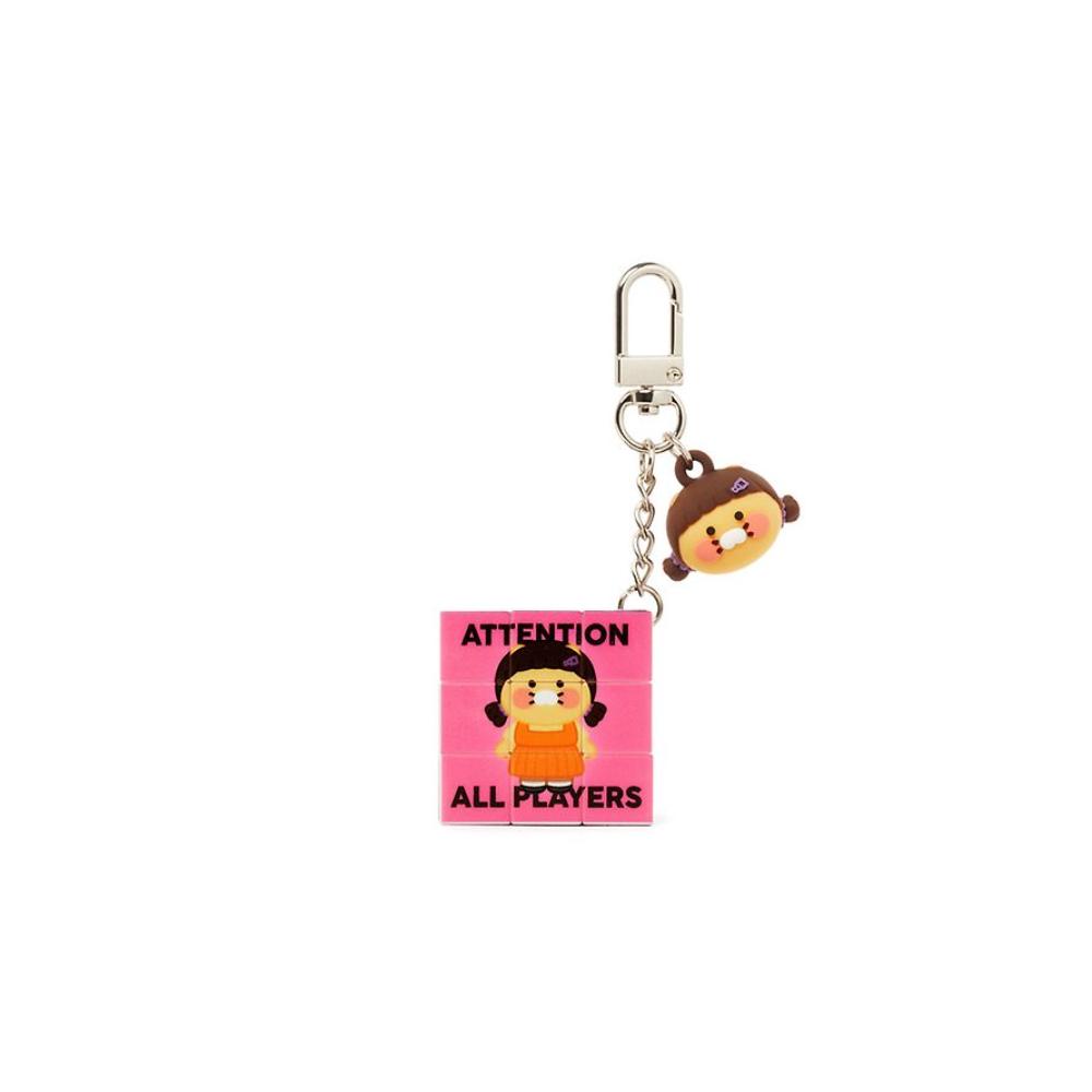 Netflix Squid Game 2 x Kakao Friends - Ryan & Choonsik Cube Keyring