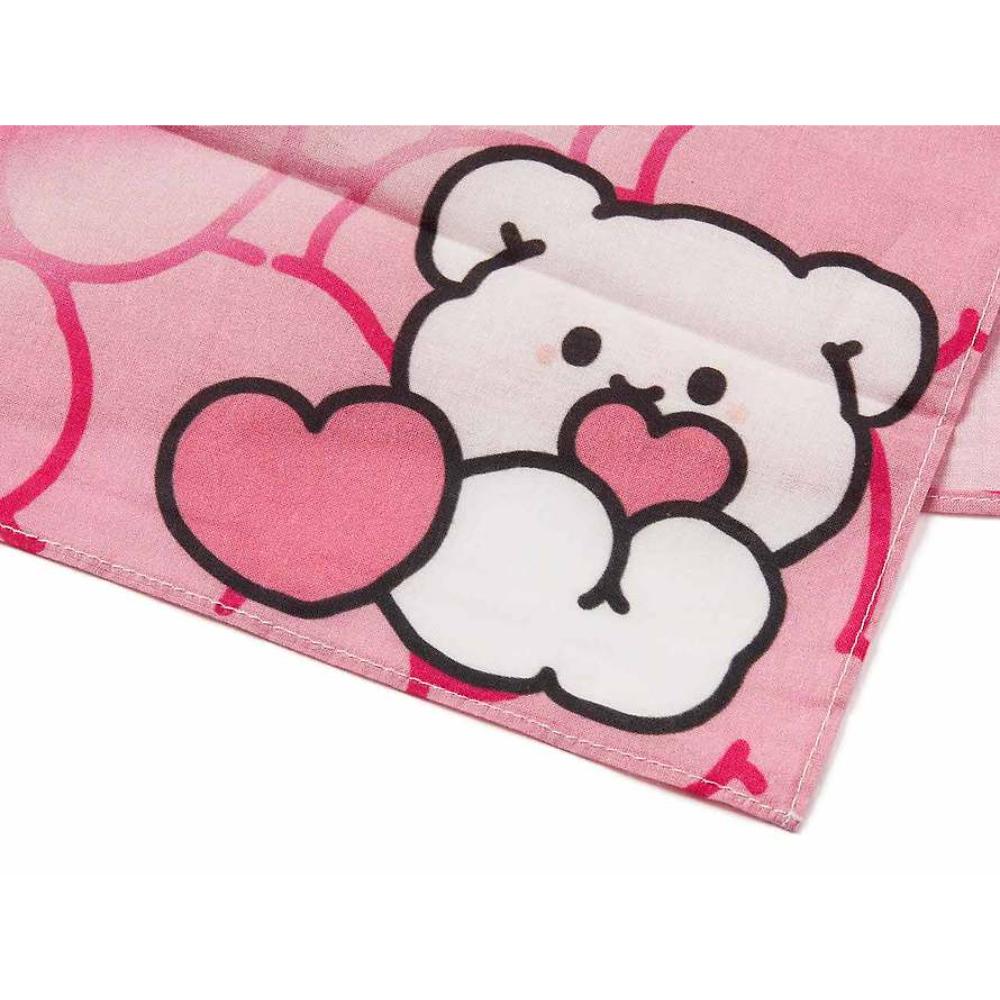 Kakao Friends - Cute Bear Heart Handkerchief