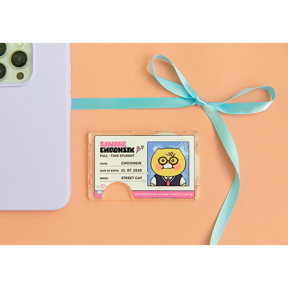 Kakao Friends - Savage Choonsik MagSafe Cardholder Student ID Card