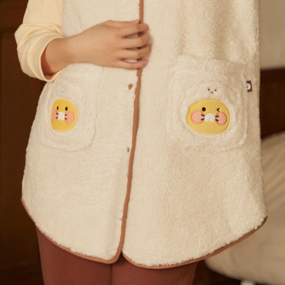 Kakao Friends - Floofy Friends Fleece Vest