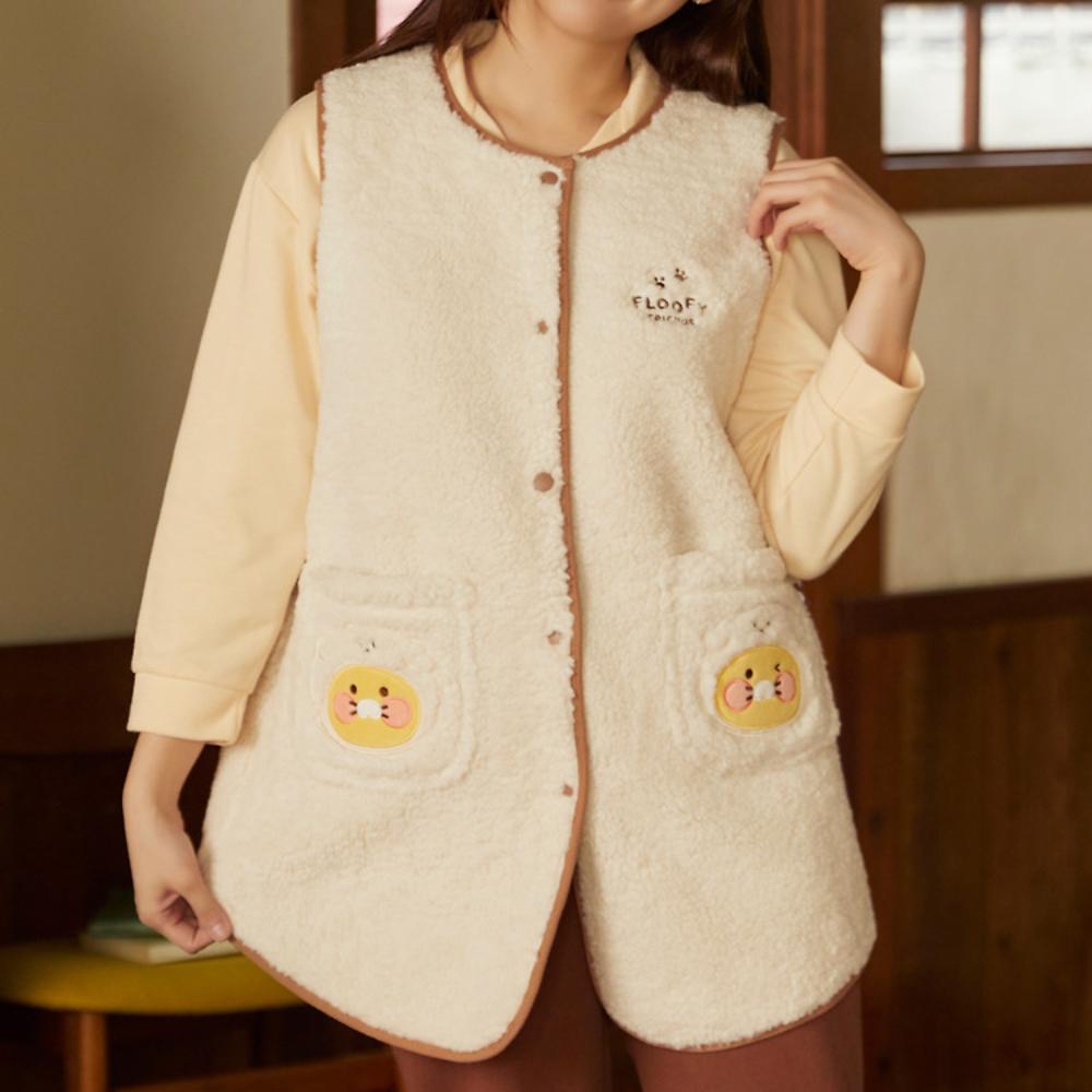 Kakao Friends - Floofy Friends Fleece Vest