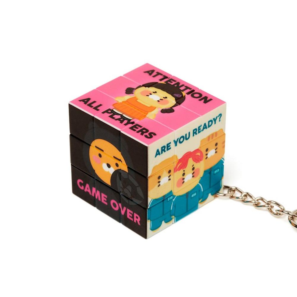 Netflix Squid Game 2 x Kakao Friends - Ryan & Choonsik Cube Keyring