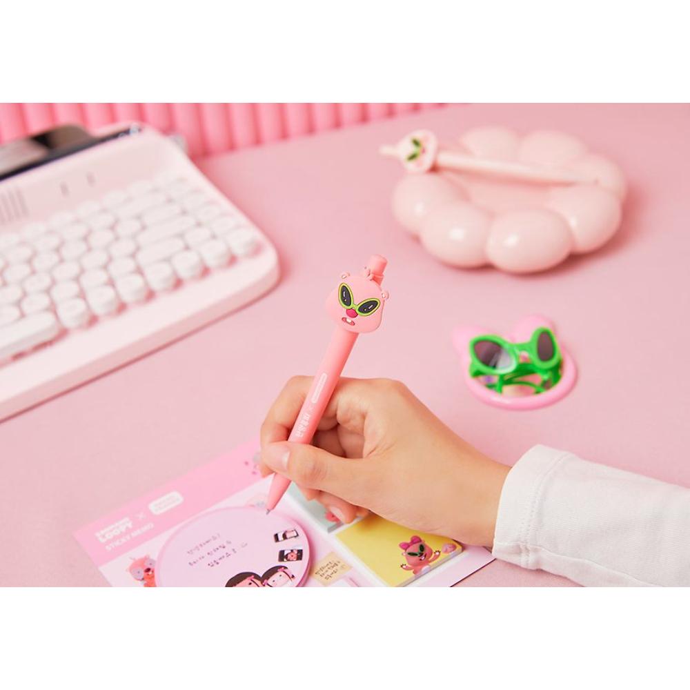 Kakao Friends x Zanmang Loopy - Apeach Note Pen Set