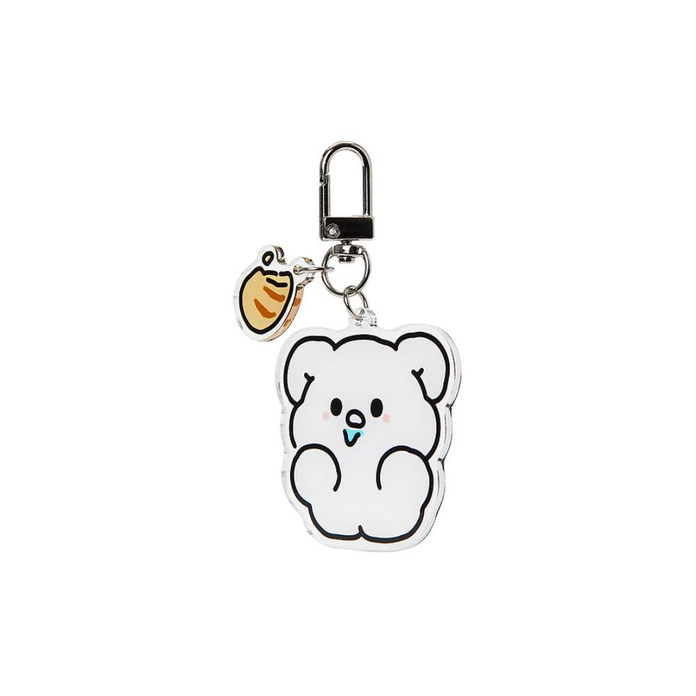 Kakao Friends - Cute Bear Bread Keyring