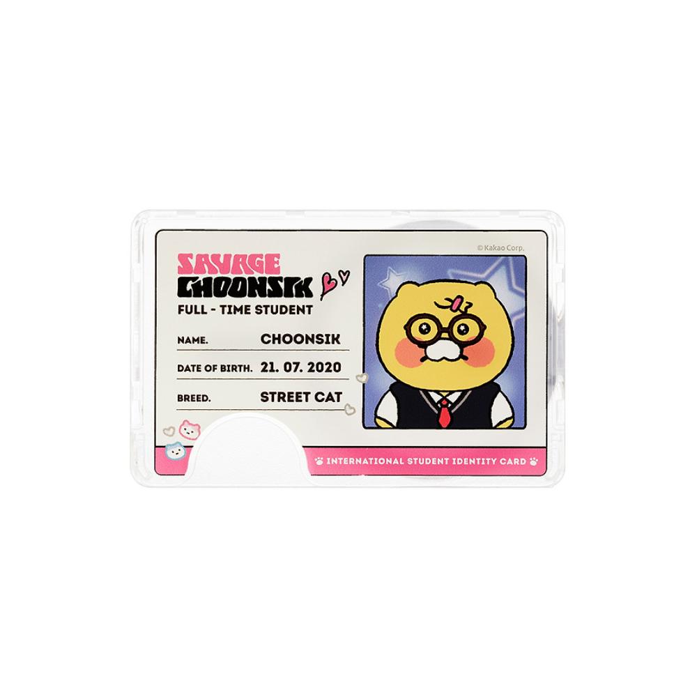 Kakao Friends - Savage Choonsik MagSafe Cardholder Student ID Card