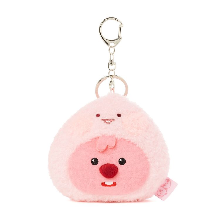 Kakao Friends x Zanmang Loopy - Apeach Doll Keyring