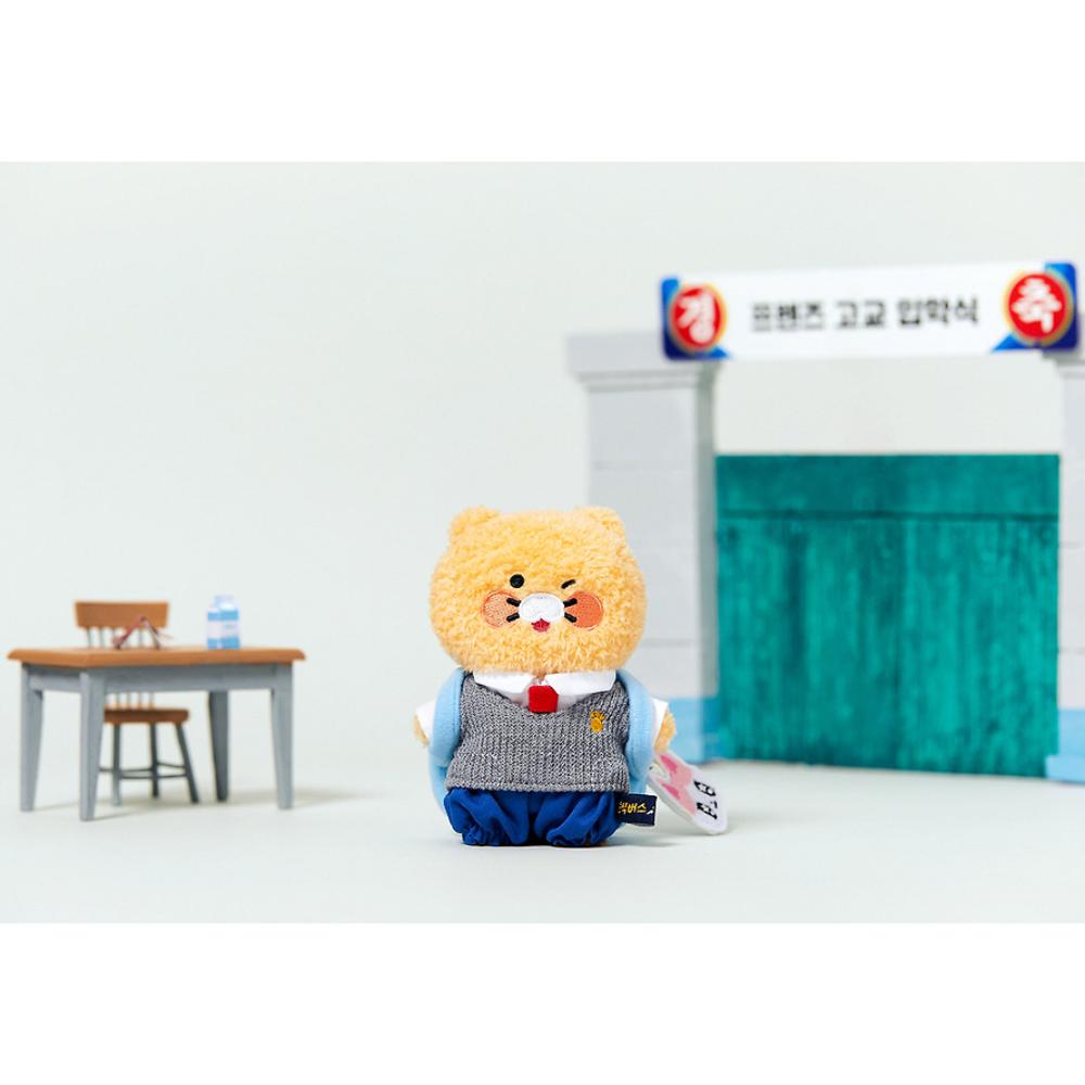 Kakao Friends - Choonsik Bus Mini Pouch Keyring (New Student)