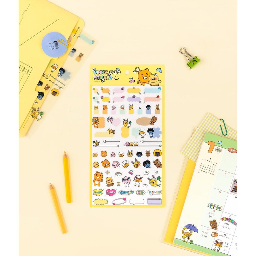 Kakao Friends - Seichee's Diary Deco Sticker Set