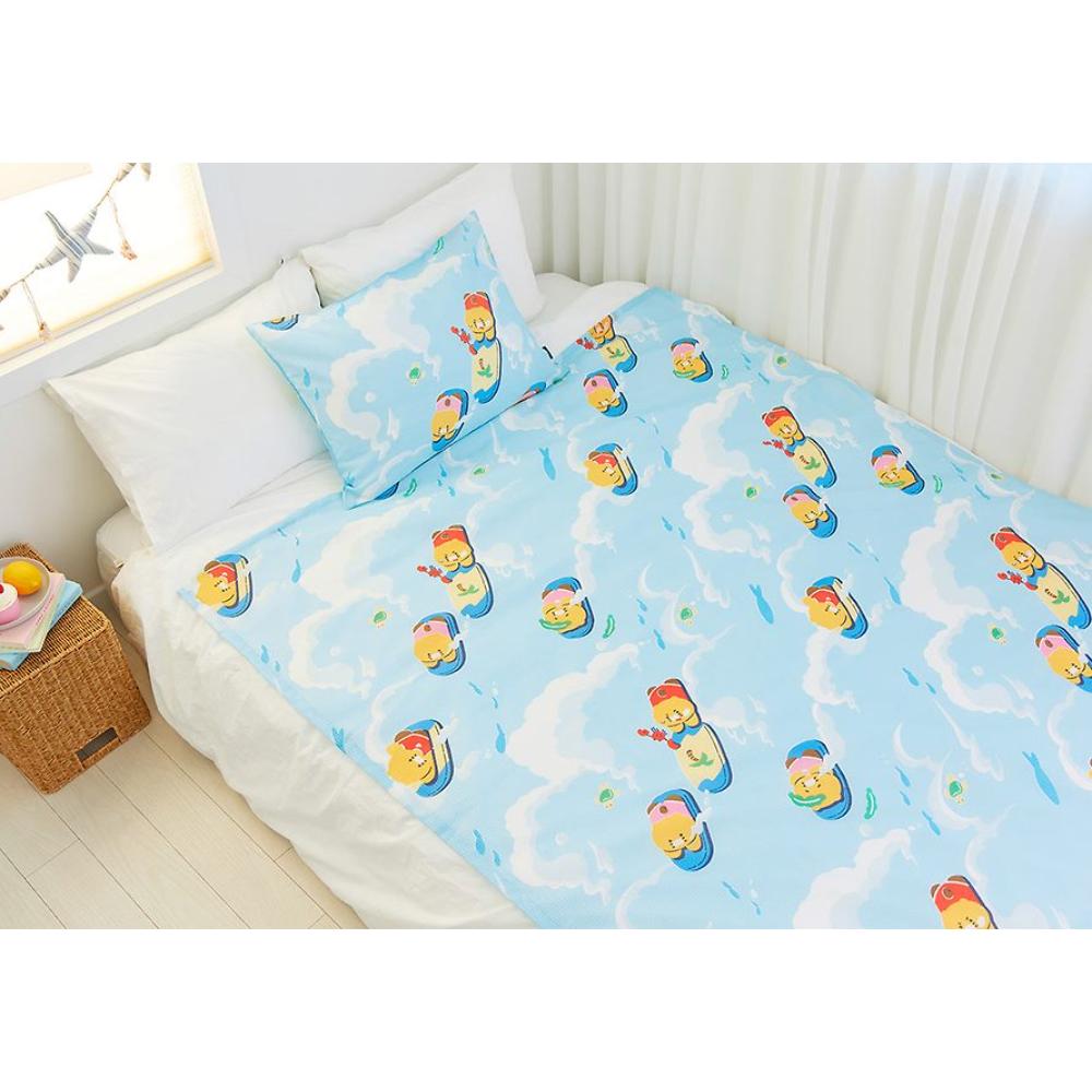 Kakao Friends - Choonsik Summer Holiday Single Bed and Pillow Cover Set