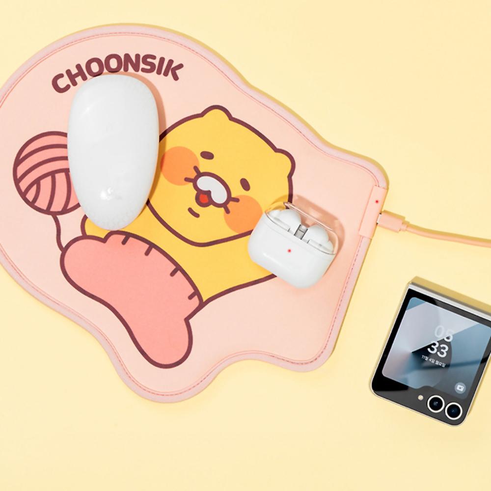 Kakao Friends - Hello Choonsik Wireless Charging Mouse Pad