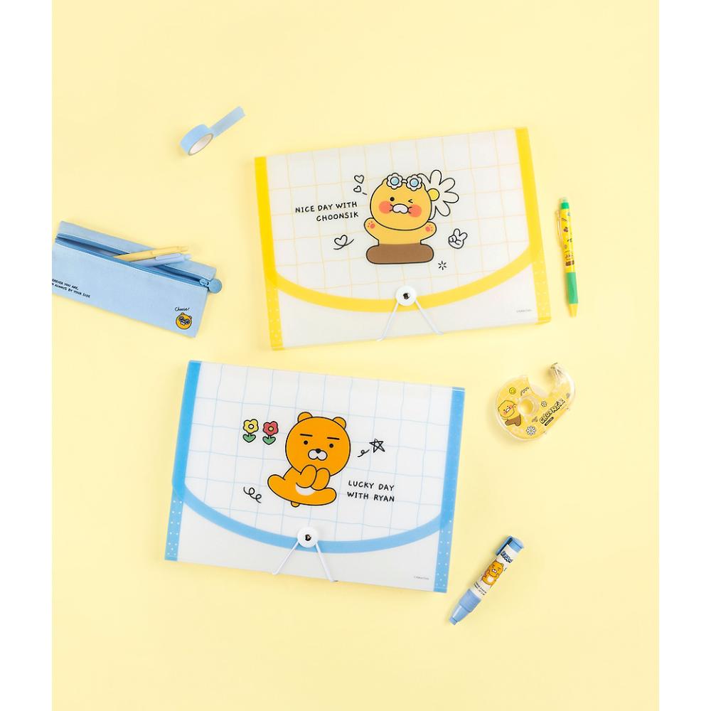 Kakao Friends - 12-Pocket Accordion File