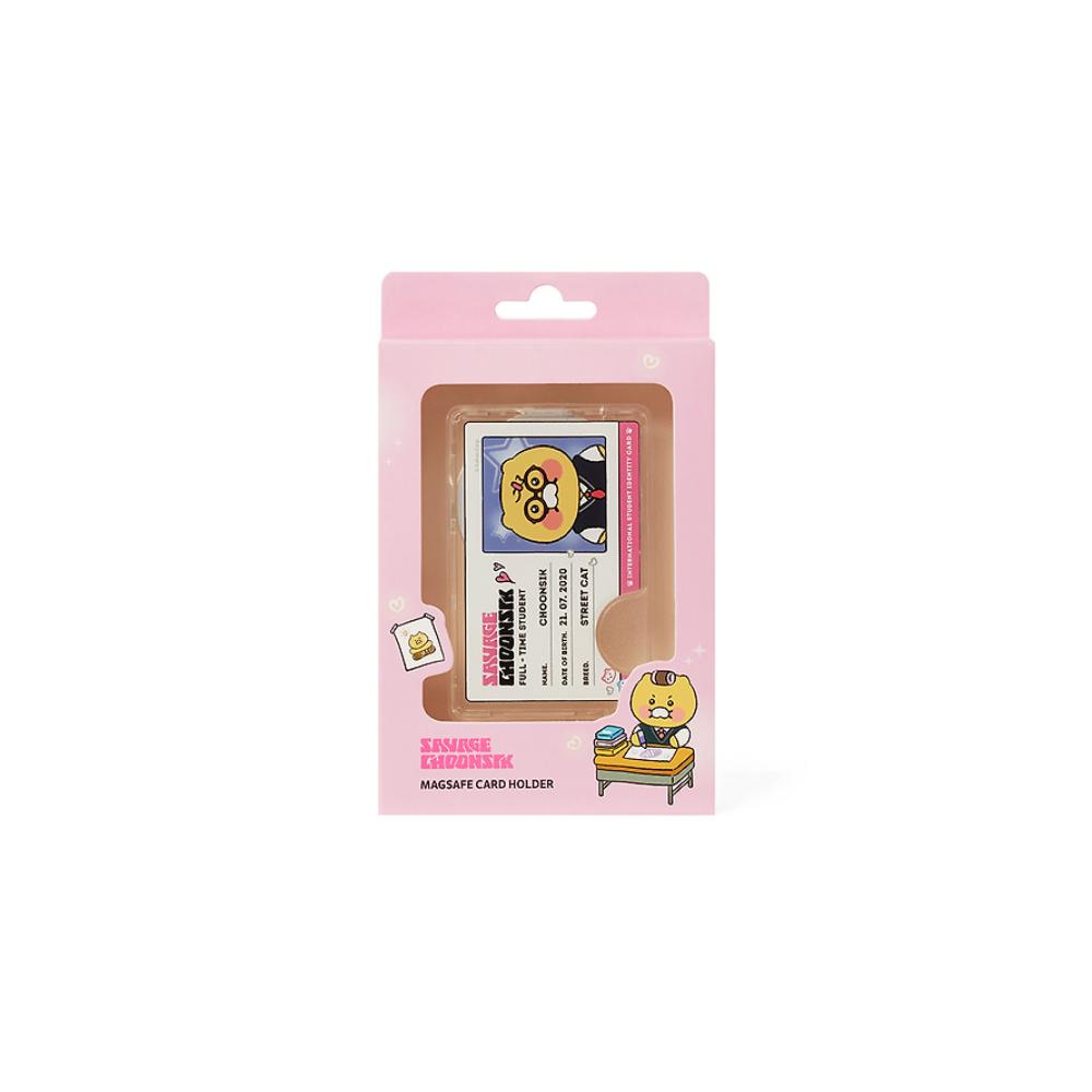 Kakao Friends - Savage Choonsik MagSafe Cardholder Student ID Card