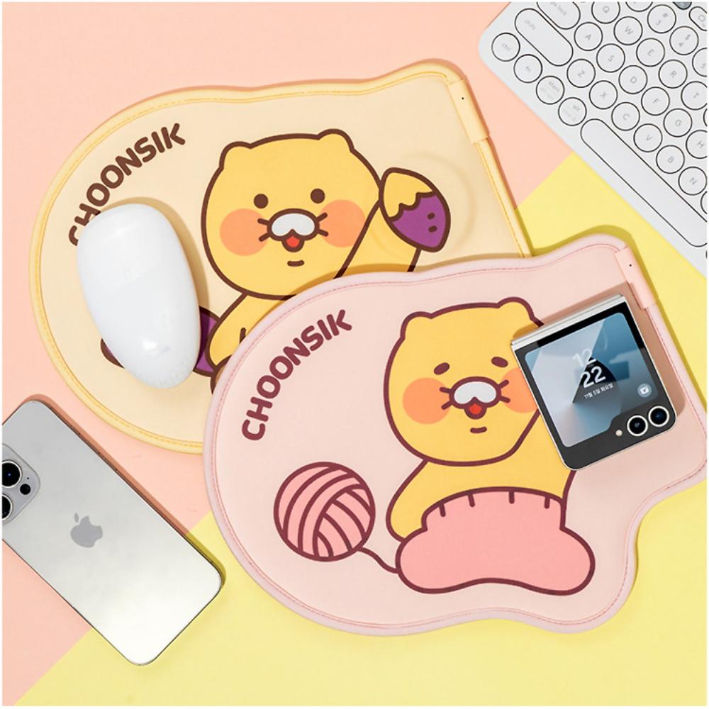 Kakao Friends - Hello Choonsik Wireless Charging Mouse Pad