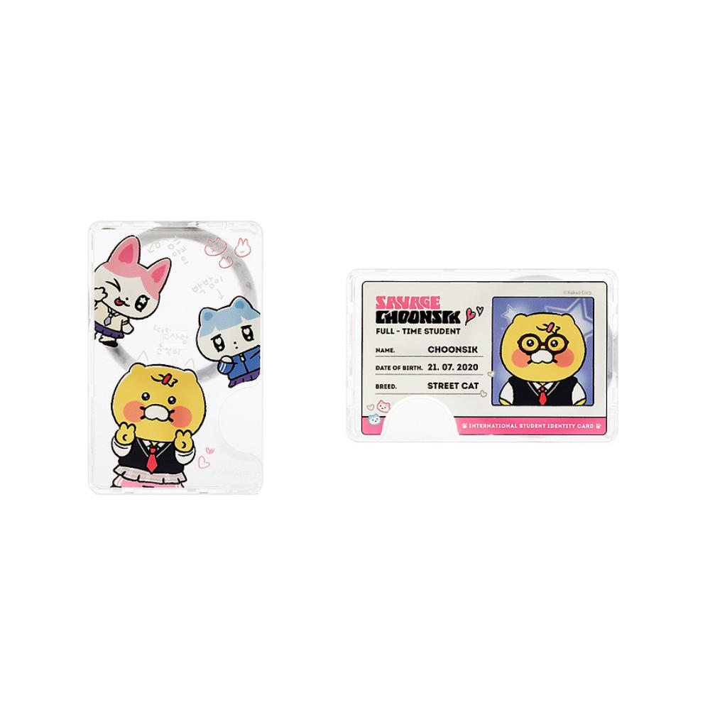 Kakao Friends - Savage Choonsik MagSafe Cardholder Student ID Card