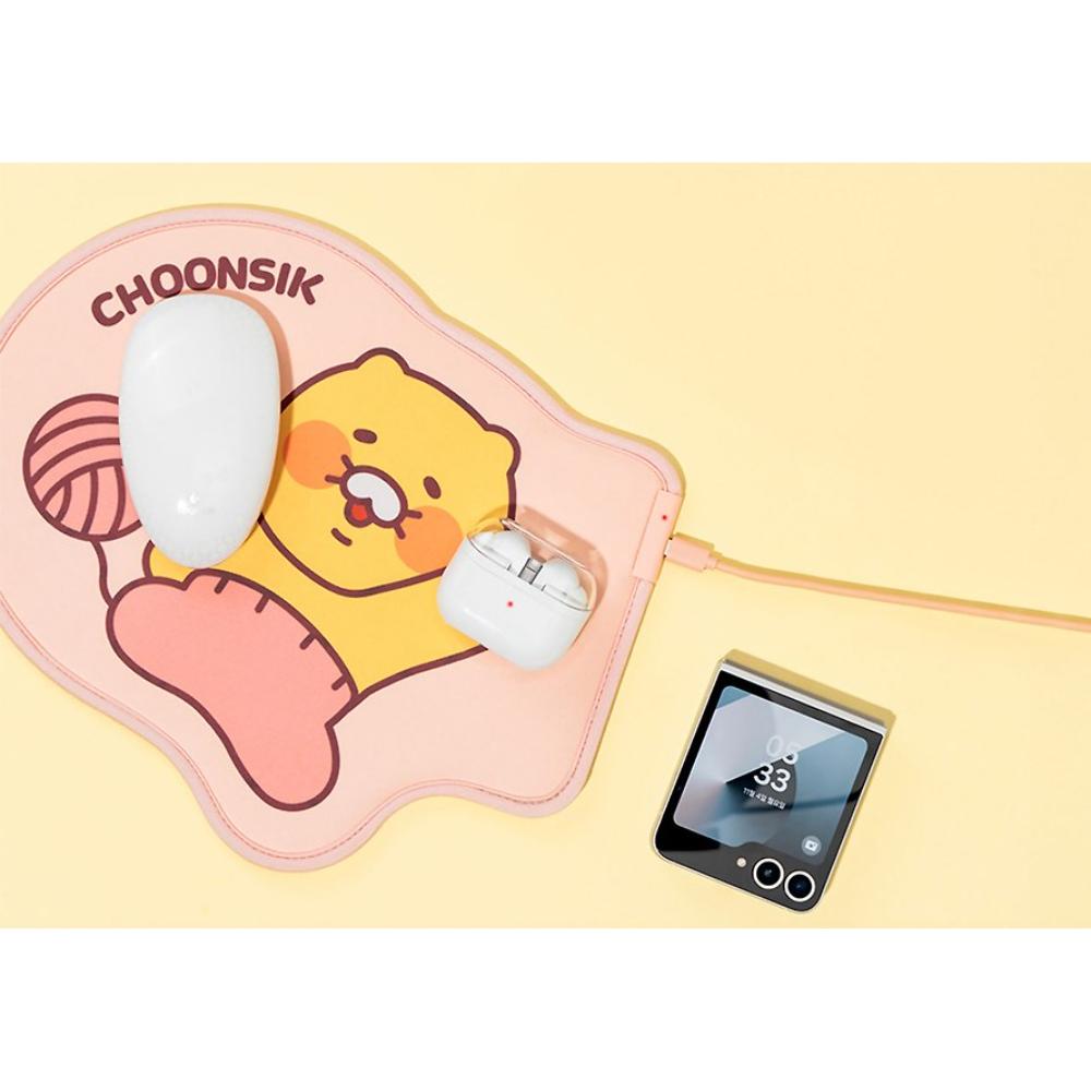 Kakao Friends - Hello Choonsik Wireless Charging Mouse Pad