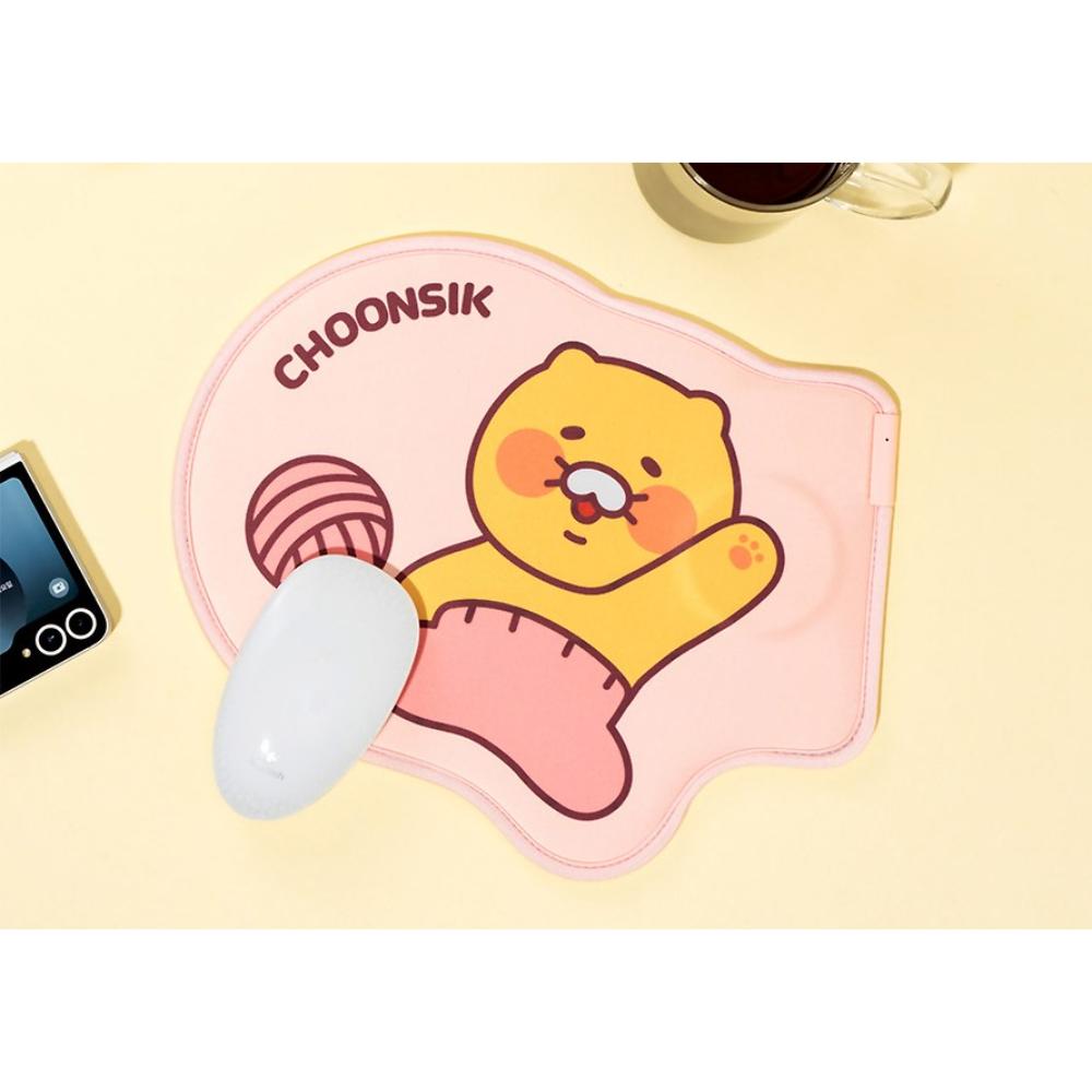 Kakao Friends - Hello Choonsik Wireless Charging Mouse Pad