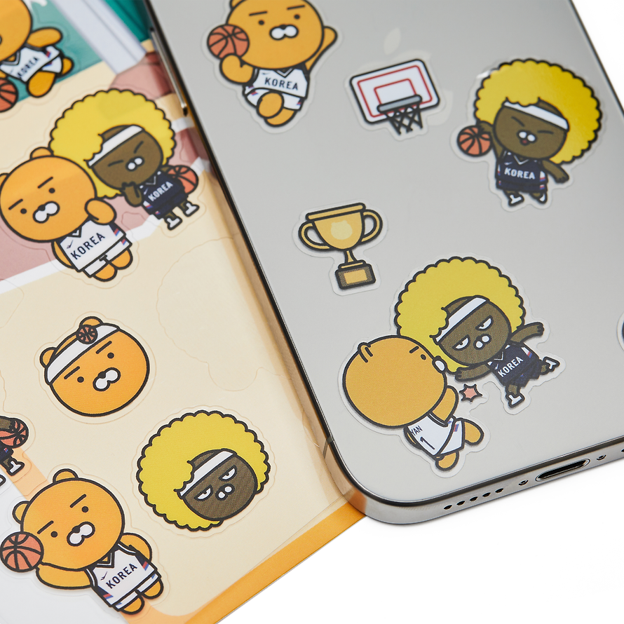 PRO-SPECS x Kakao Friends - Ryan & Jay-G Basketball Sticker Pack