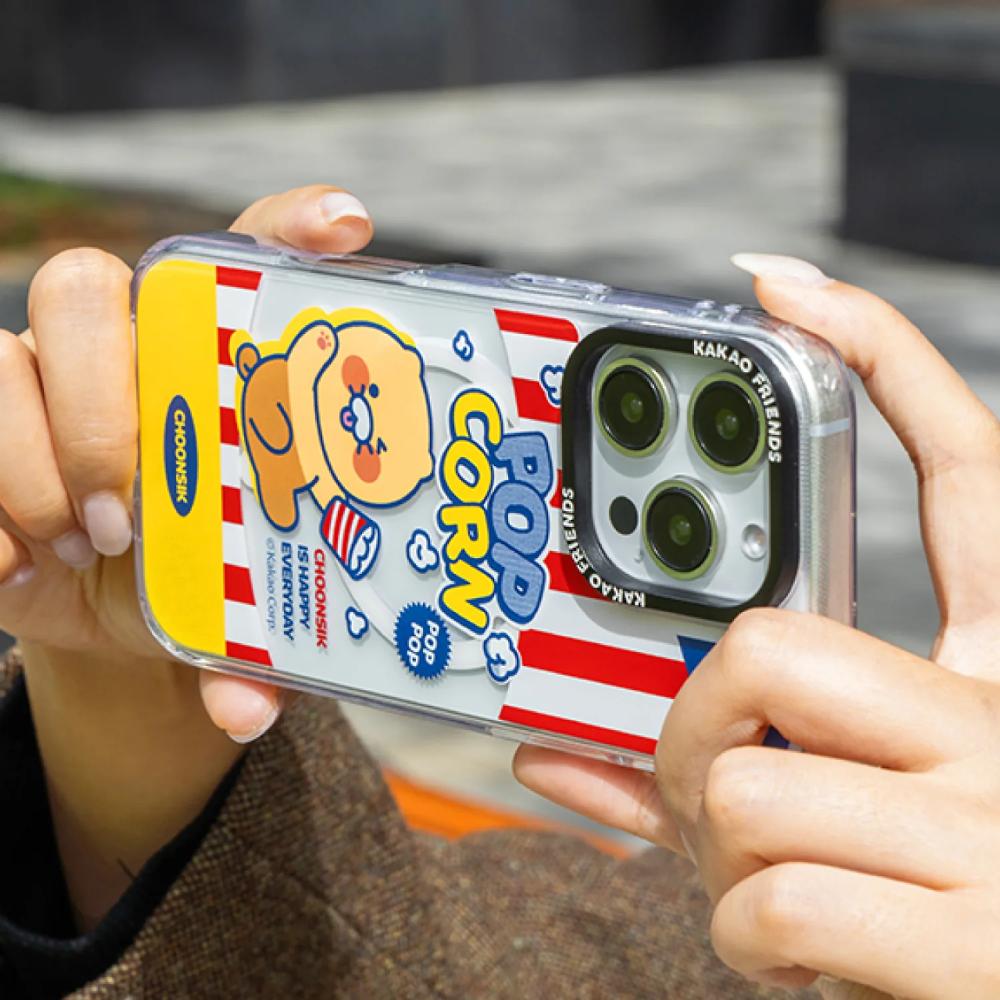 Kakao Friends - Snack Clear Magnetic Case