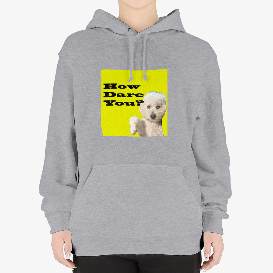 Useless Precious - How Dare You Hooded Sweatshirt