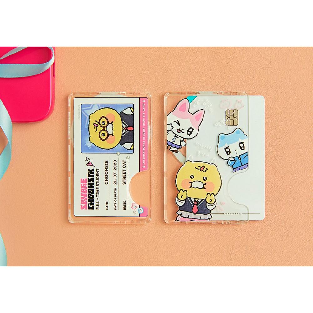 Kakao Friends - Savage Choonsik MagSafe Cardholder Student ID Card