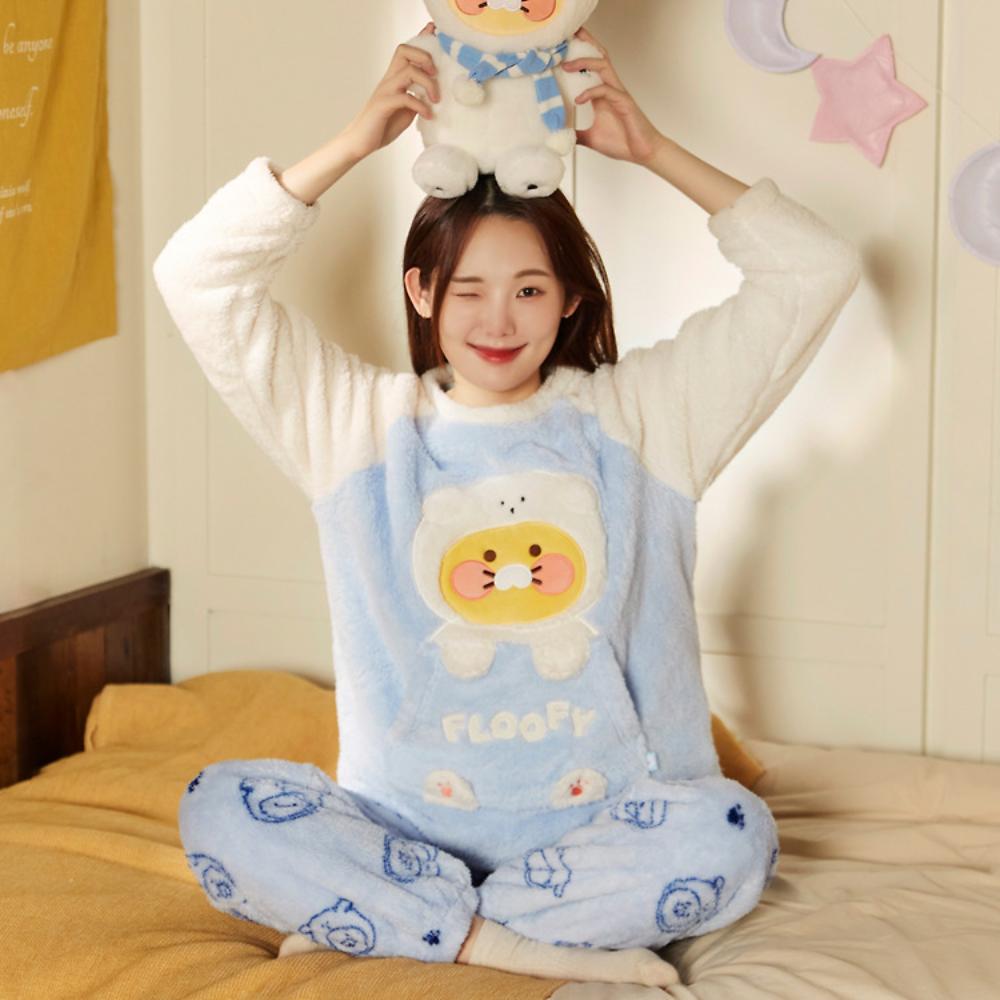 Kakao Friends - Floofy Friends Choonsik Sleep Pajamas Set