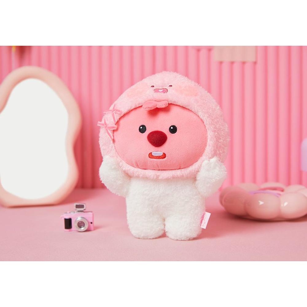 Kakao Friends x Zanmang Loopy - Apeach Medium Plush Doll