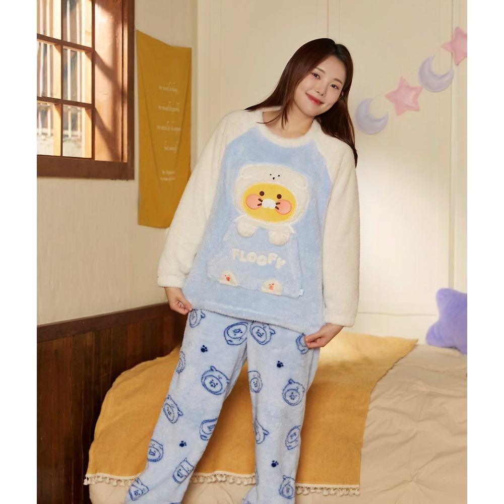 Kakao Friends - Floofy Friends Choonsik Sleep Pajamas Set