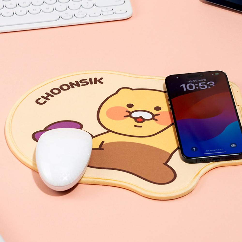 Kakao Friends - Hello Choonsik Wireless Charging Mouse Pad