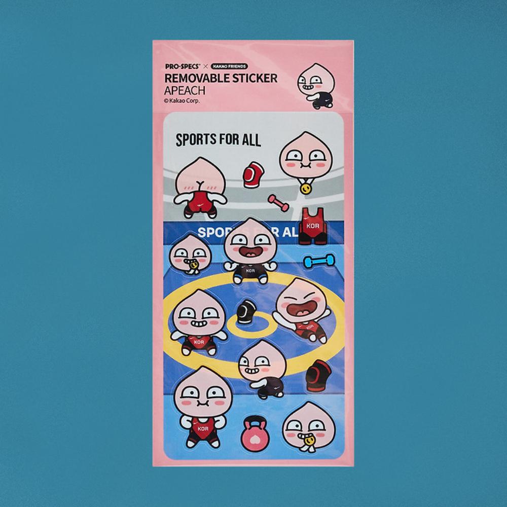 PRO-SPECS x Kakao Friends - Apeach Wrestling Sticker Pack