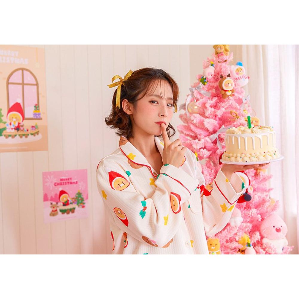 Kakao Friends - Merry Choon Christmas Quilted Pajamas Set