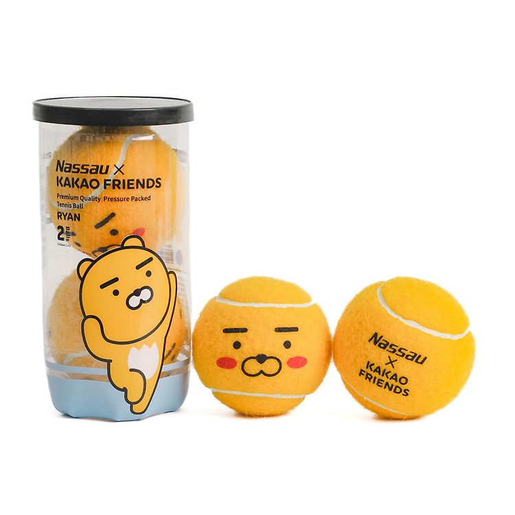 NASSAU x Kakao Friends - Premium Quality Pressure Packed Tennis Ball