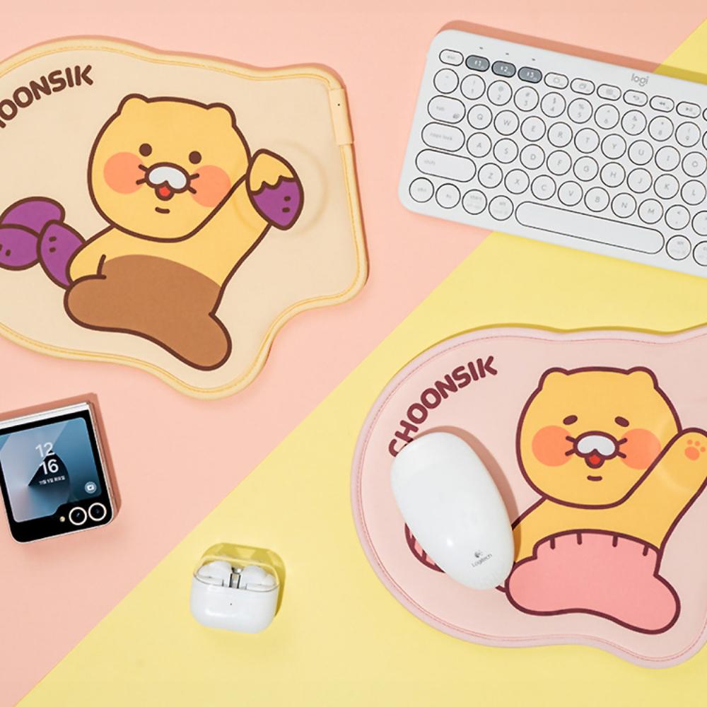 Kakao Friends - Hello Choonsik Wireless Charging Mouse Pad